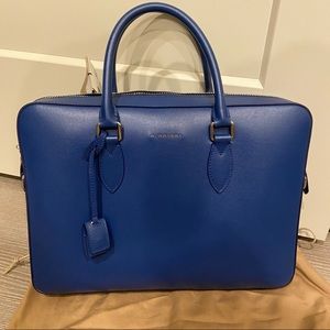 Burberry London leather briefcase